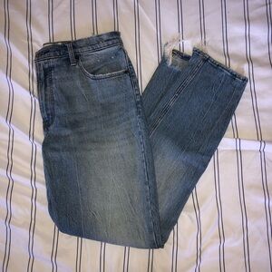 Abercrombie & Fitch skinny high rise cropped jeans
